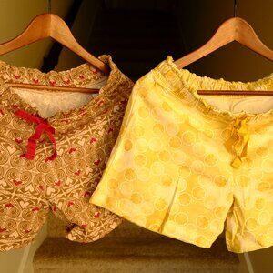 Uniqlo Womens Pajama Shorts (Set of 2)